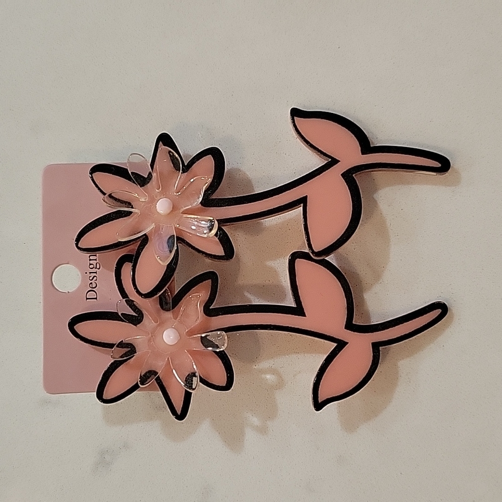 Flower earrings